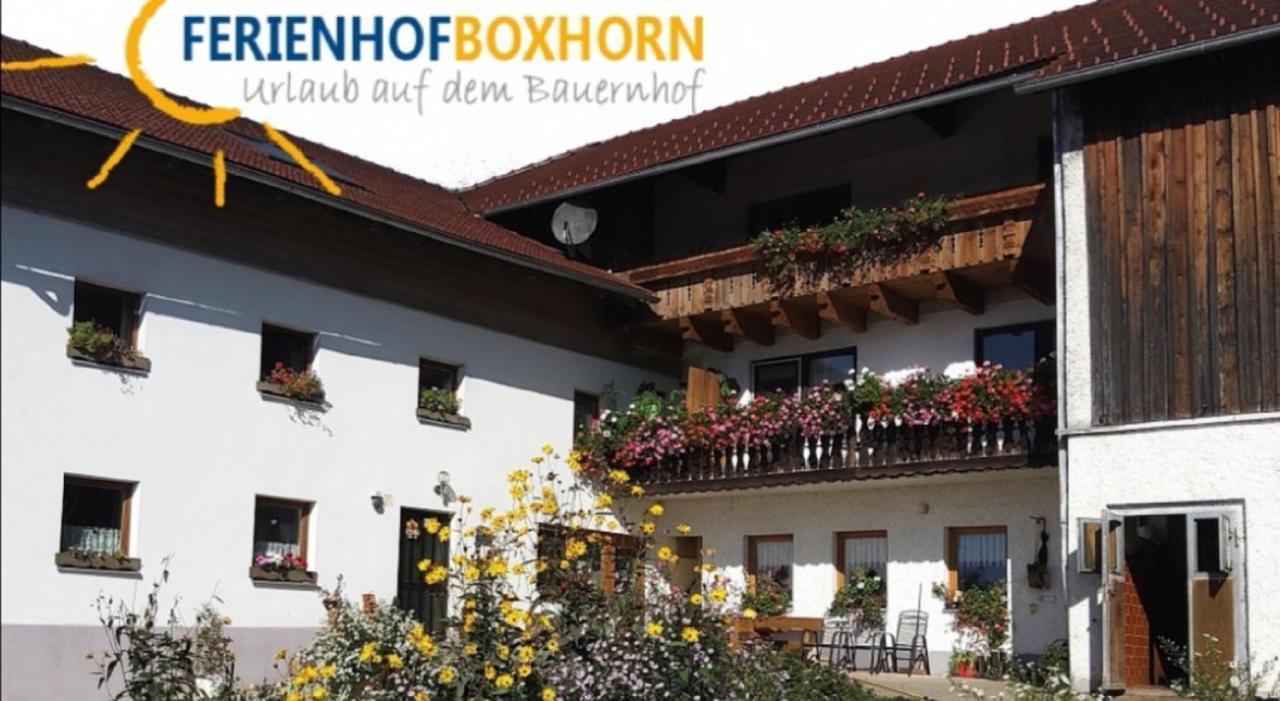 Woferlhof, Ferienhof Boxhorn Böbrach Eksteriør billede